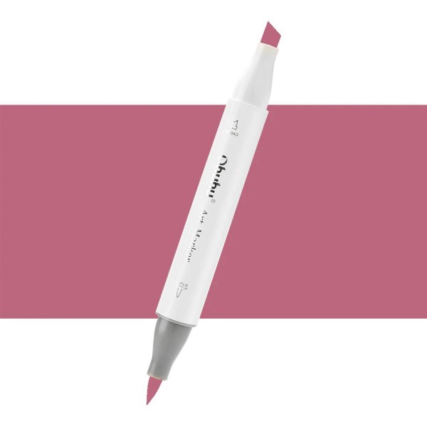 Ohuhu Honolulu Μαρκαδόρος Αλκοόλης Διπλή Μύτη (Πινέλο-Πλακέ) No R280 Currant