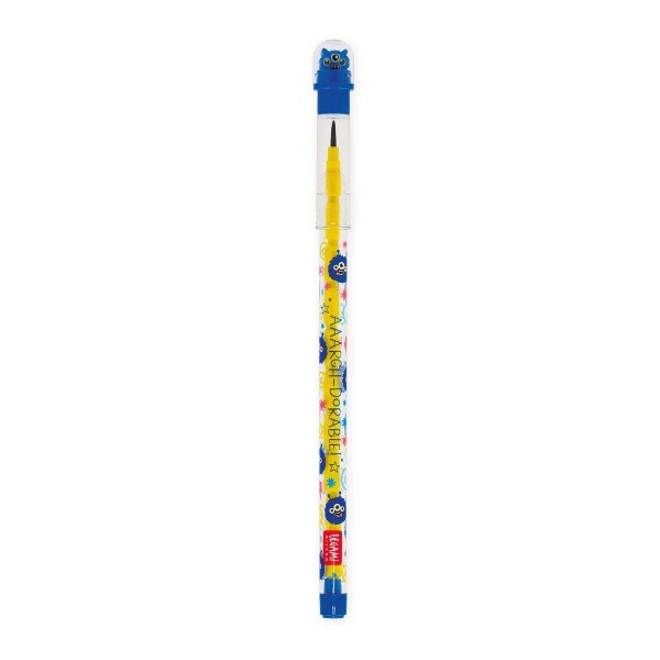 Legami Stackable Pencil with Eraser - Take a Tip Monster Legami Stackable Pencil with Eraser - Take a Tip Monster