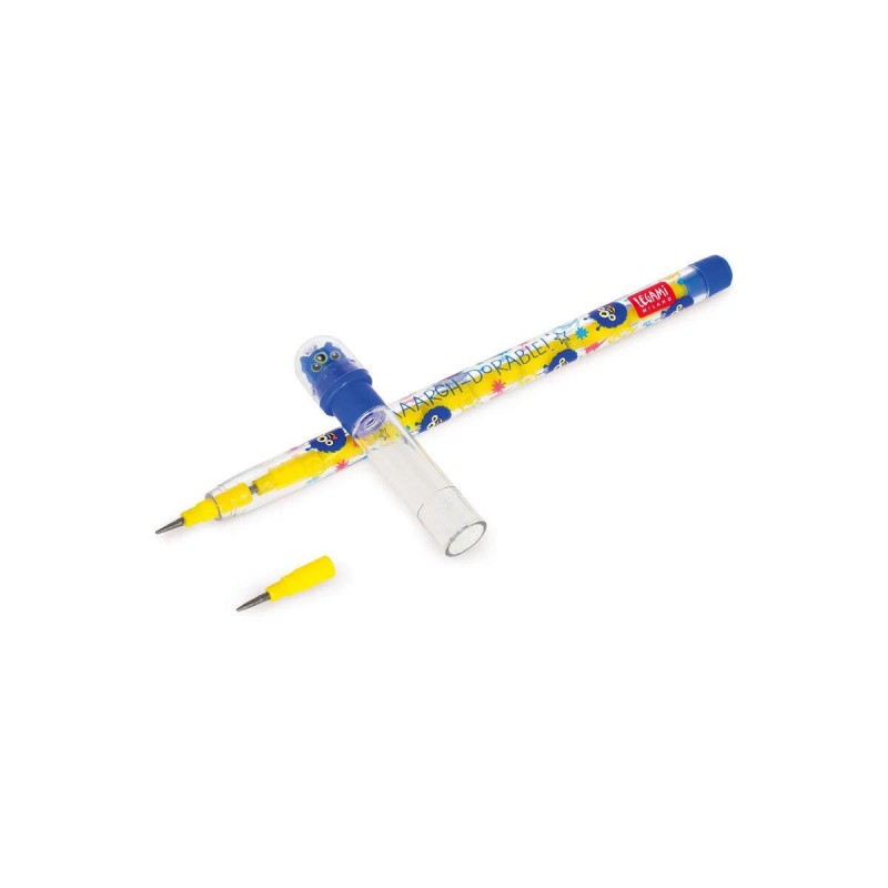 Legami Stackable Pencil with Eraser - Take a Tip Monster