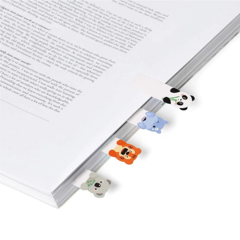 Legami Adhesive Pagemarkers - Keep in Mind Cute Animals