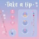 Legami Stackable Pencil with Eraser - Take a Tip Kitty