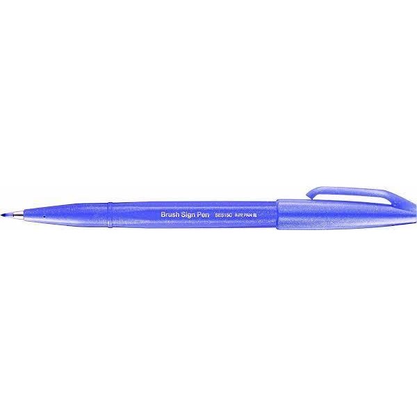 Touch Brush Sign Pen Blue Violet Touch Brush Sign Pen Blue Violet