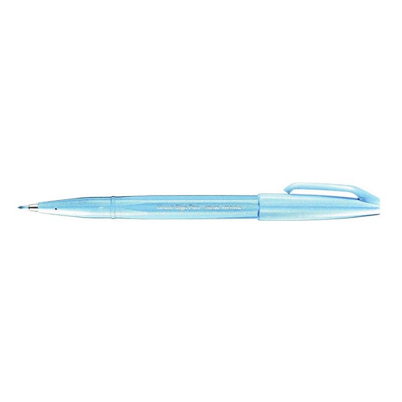 Touch Brush Sign Pen Pale Blue