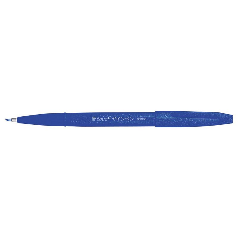 Touch Brush Sign Pen Blue