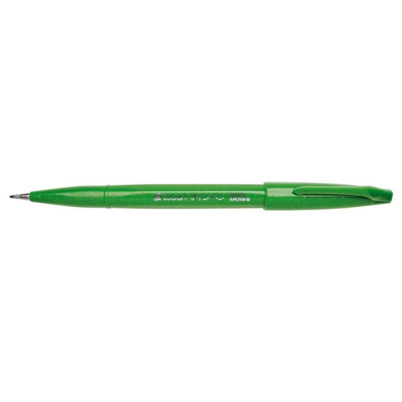 Touch Brush Sign Pen Green