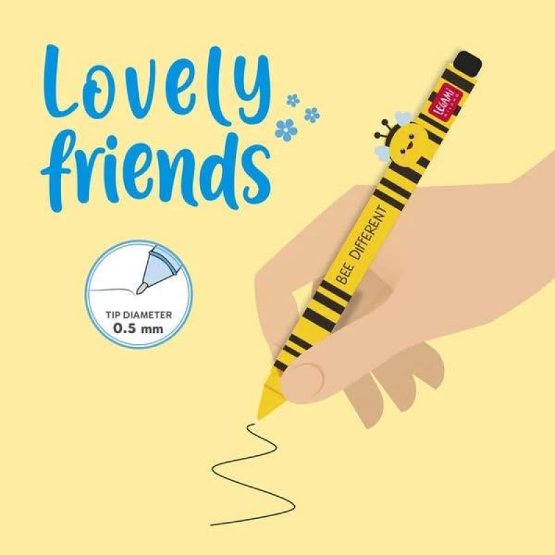 Legami Lovely Friends Gel Στυλό Bee Legami Lovely Friends Gel Στυλό Bee