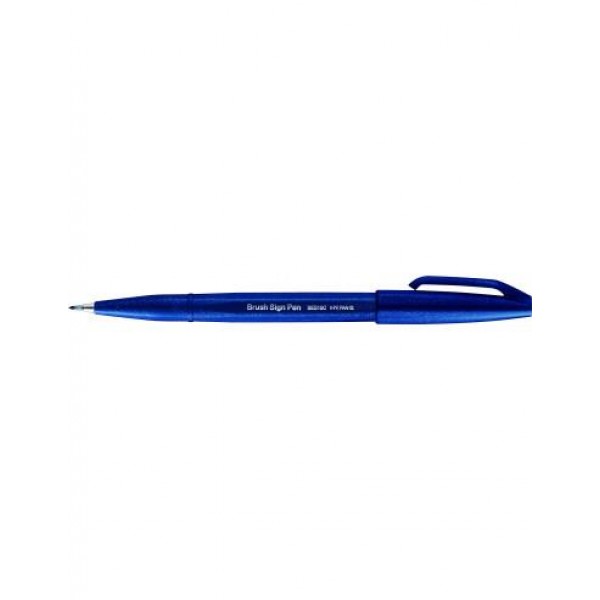 Touch Brush Sign Pen Blue Black Touch Brush Sign Pen Blue Black