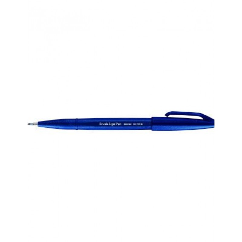 Touch Brush Sign Pen Blue Black