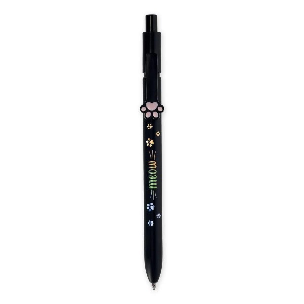 Legami Ballpoint Pen - Meow Black Pow