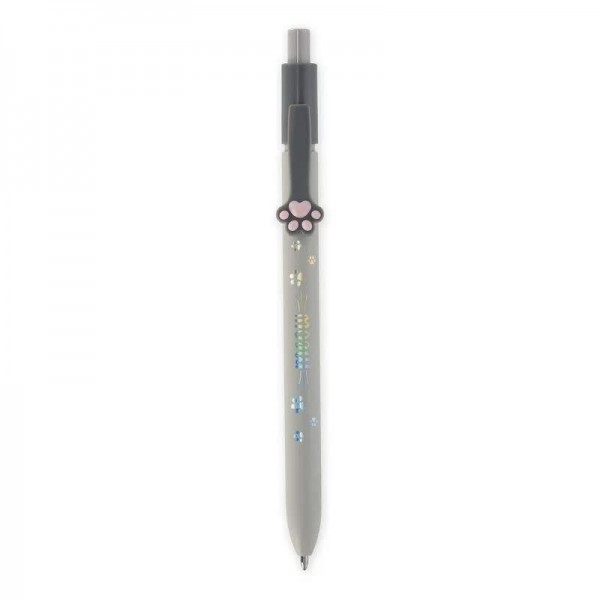Legami Ballpoint Pen - Meow Grey Pow