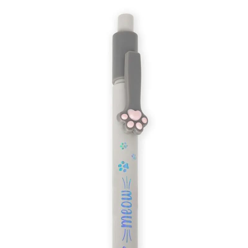 Legami Ballpoint Pen - Meow Grey Pow Legami Ballpoint Pen - Meow Grey Pow