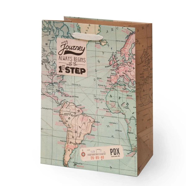 Legami Medium Gift Bag Travel Legami Medium Gift Bag Travel