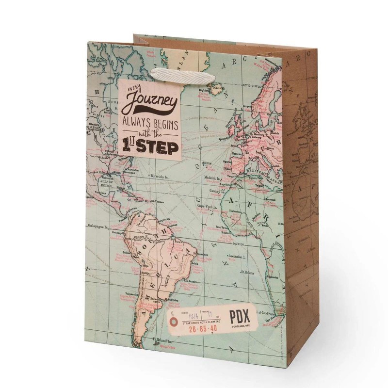 Legami Medium Gift Bag Travel