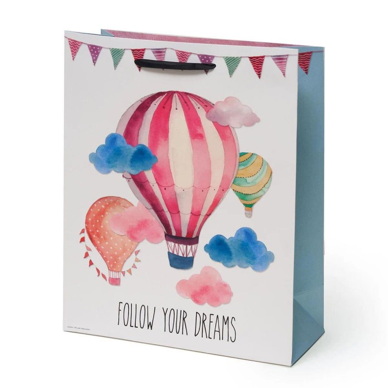 Legami Large Gift Bag Air Balloon