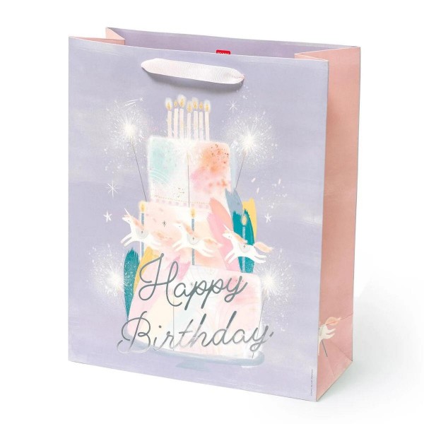 Legami Large Gift Bag Unicorn Cake Legami Large Gift Bag Unicorn Cake