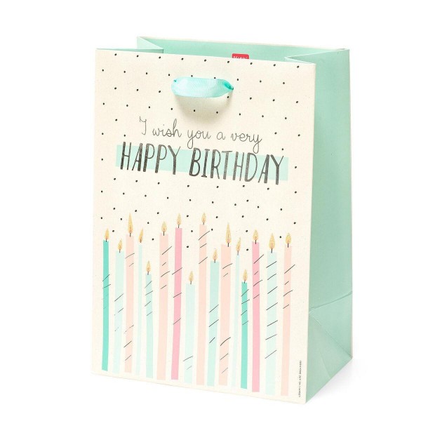 Legami Medium Gift Bag Candles Legami Medium Gift Bag Candles