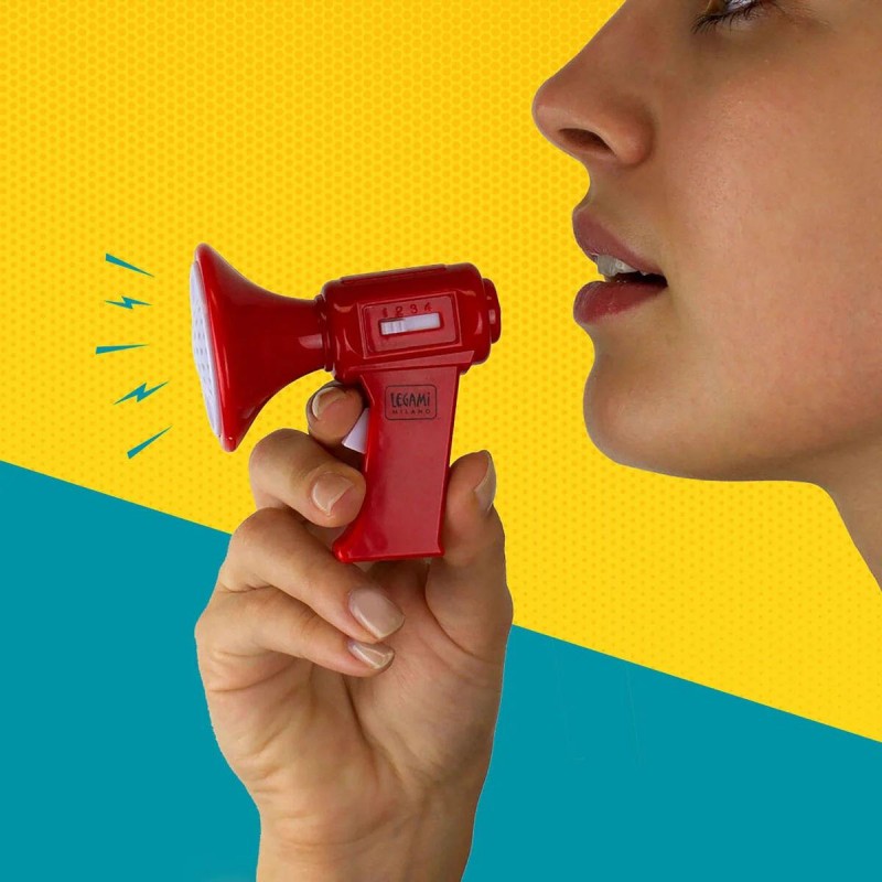 Legami Mini Voice Changer Megaphone Legami Mini Voice Changer Megaphone
