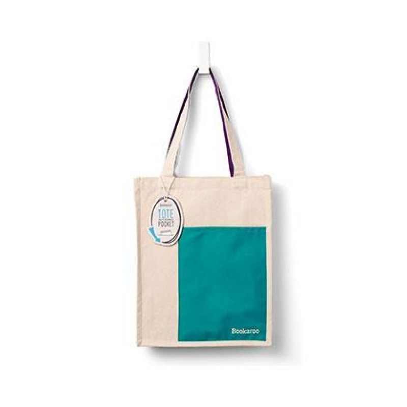 Υφασμάτινη Τσάντα Bookaroo Turquoise and Purple