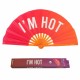 Fisura Βεντάλια XXL IM Hot - Pink Orange Gradient