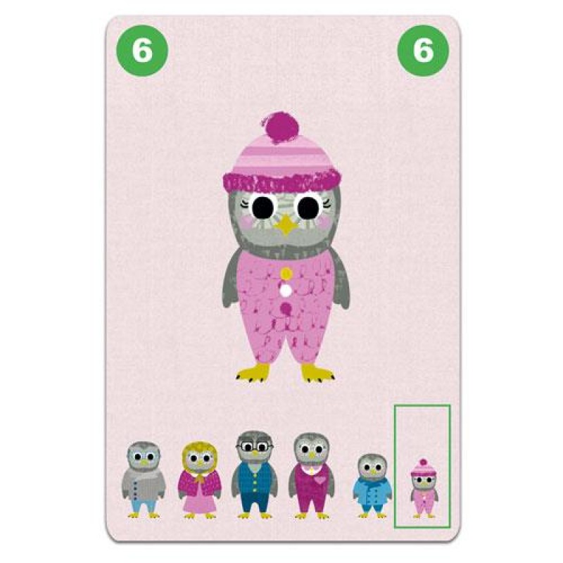 Djeco Επιτραπέζιο Παιχνίδι με κάρτες Familou