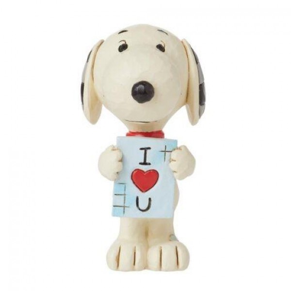 Φιγούρα Snoopy with I Love You Sign Mini Figurine 8 cm Φιγούρα Snoopy with I Love You Sign Mini Figurine 8 cm