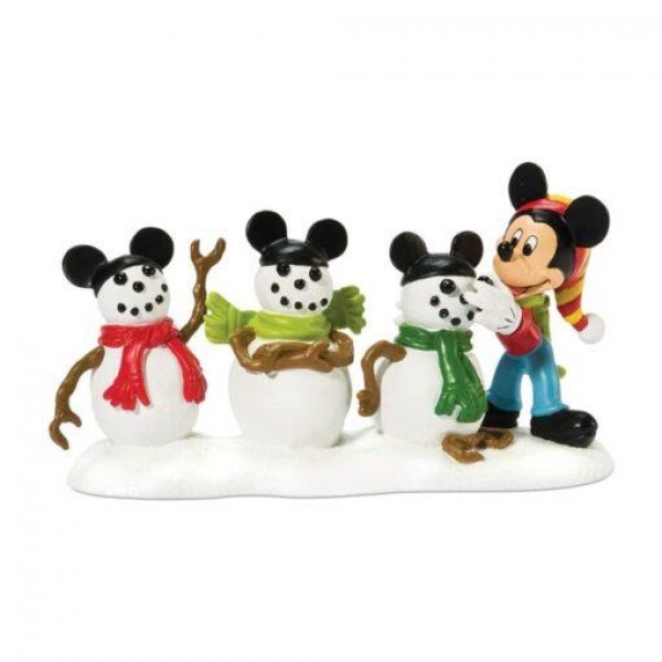 Φιγούρα Disney The 3 Mouseketeers Mickey with Snowmen 6 cm