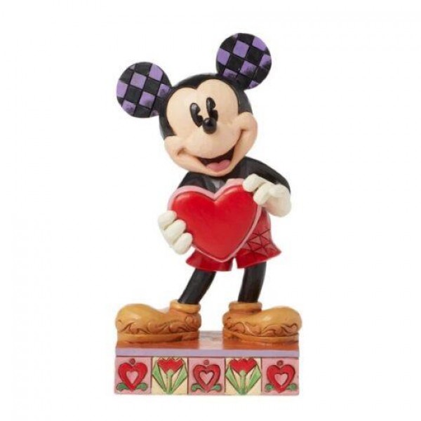 Φιγούρα Disney A Love Note Mickey with Personaliseable Heart 12,5 cm