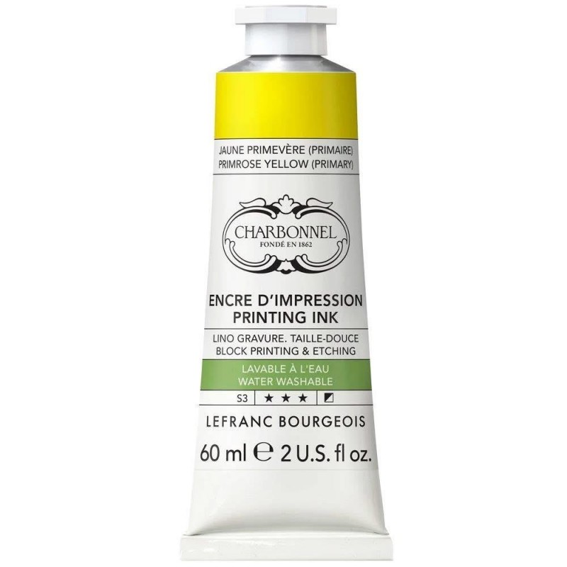 Charbonnel 60ml Μελάνι Τυπώματος Water Washable Primrose Yellow Series 3 Charbonnel 60ml Μελάνι Τυπώματος Water Washable Primrose Yellow Series 3