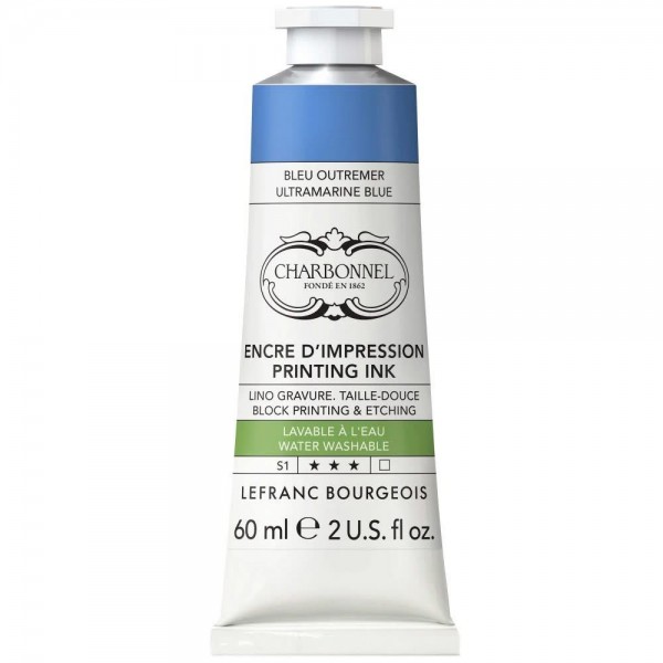 Charbonnel 60ml Μελάνι Τυπώματος Water Washable Ultramarine Blue Series 1 Charbonnel 60ml Μελάνι Τυπώματος Water Washable Ultramarine Blue Series 1