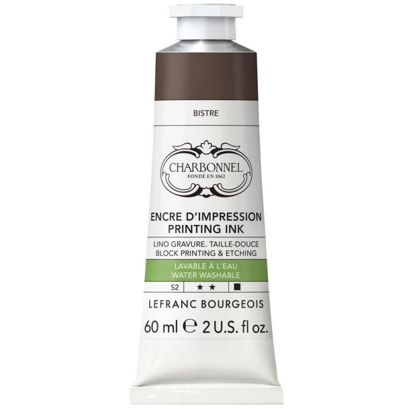 Charbonnel 60ml Μελάνι Τυπώματος Water Washable Bistre Series 2 Charbonnel 60ml Μελάνι Τυπώματος Water Washable Bistre Series 2