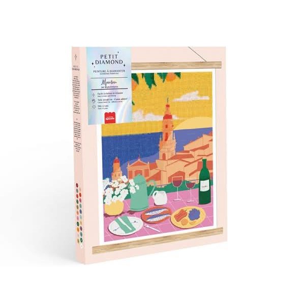 Petit Diamond Ζωγραφική με Διαμάντια Menton από την Gisele Murias
