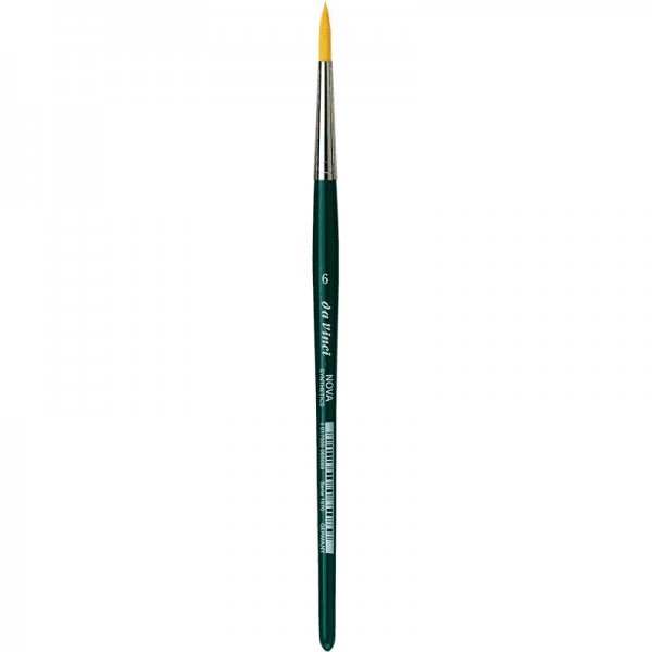 Da Vinci Στρογγυλό Πινέλο Ακουαρέλας Nova s1570 no 6 Da Vinci Στρογγυλό Πινέλο Ακουαρέλας Nova s1570 no 6