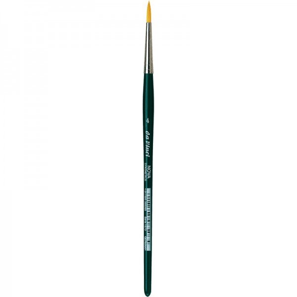 Da Vinci Στρογγυλό Πινέλο Ακουαρέλας Nova s1570 no 4 Da Vinci Στρογγυλό Πινέλο Ακουαρέλας Nova s1570 no 4