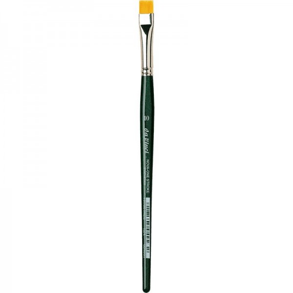 Da Vinci Συνθετικό Πινέλο Πλακέ Nova s1374 No 10