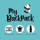 Legami Σακίδιο Πλάτης My Backpack - Panda Legami Σακίδιο Πλάτης My Backpack - Panda