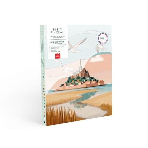 Petit Pinceau Ζωγραφική με Αριθμούς Mont Saint-Michel