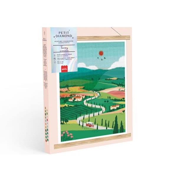 Petit Diamond Ζωγραφική με Διαμάντια Τοσκάνη από την Nidhi Kachhadiya