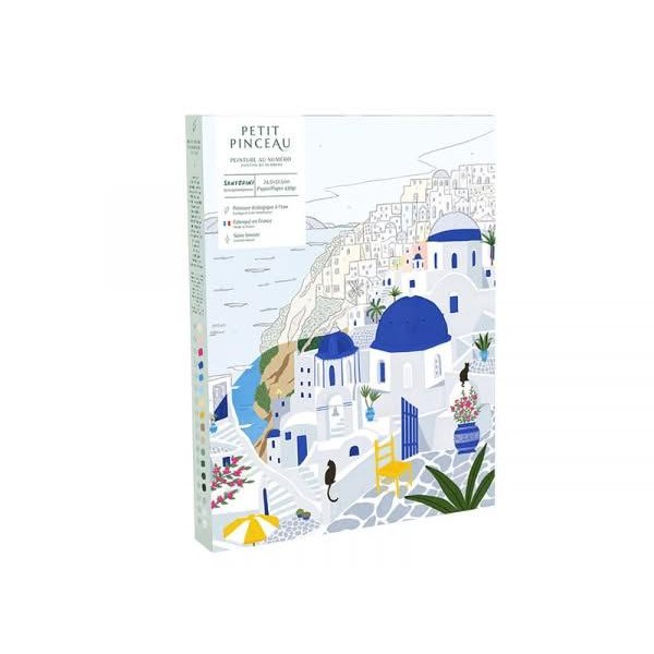 Petit Pinceau Ζωγραφική με Αριθμούς Σαντορίνη από την Maja Tomljanovic
