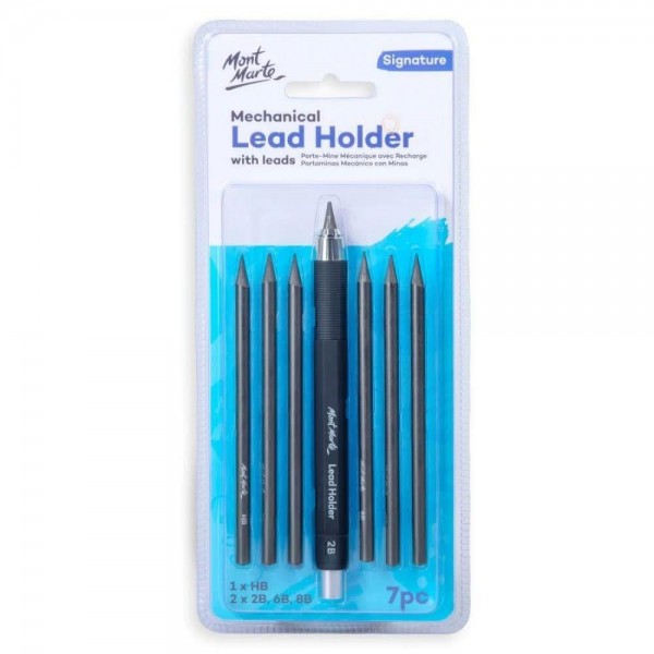 Mont Marte Μηχανικό Μολύβι 5,6mm με 7 Διαφορετικές Μύτες