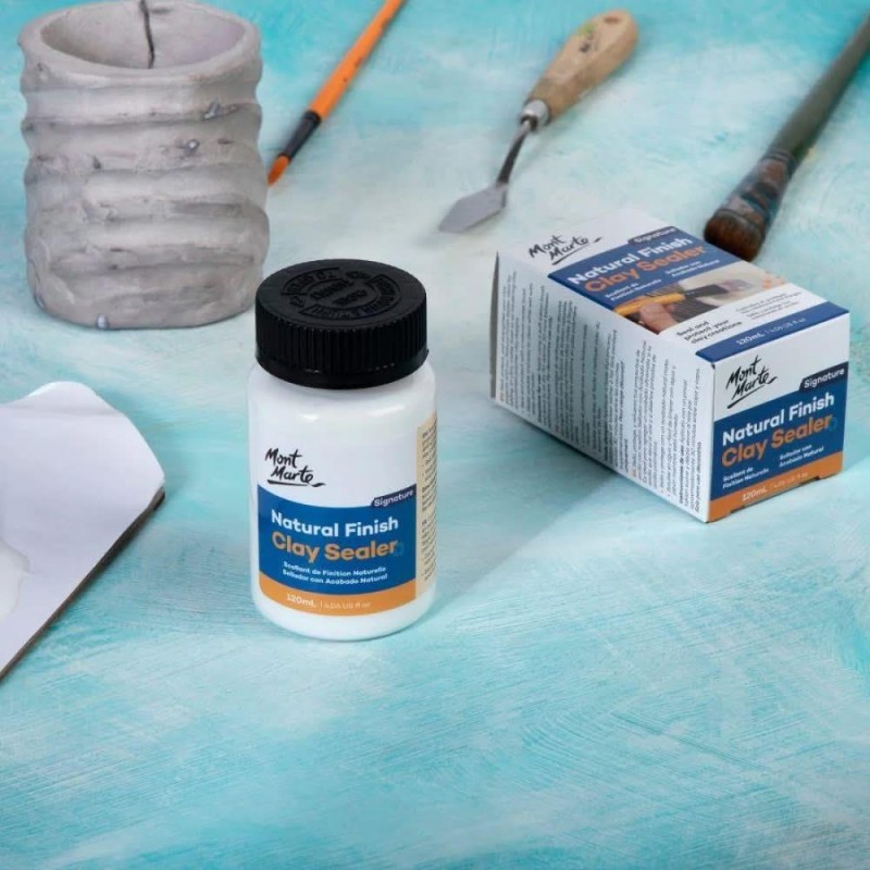 Mont Marte 120ml Ματ Σφραγιστικό Βερνίκι Πηλού