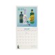 Legami 2026 Wall Calendar - Cheers - 18x18cm