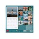 Legami 2026 Wall Calendar - Lighthouses Of The World - 30x29cm