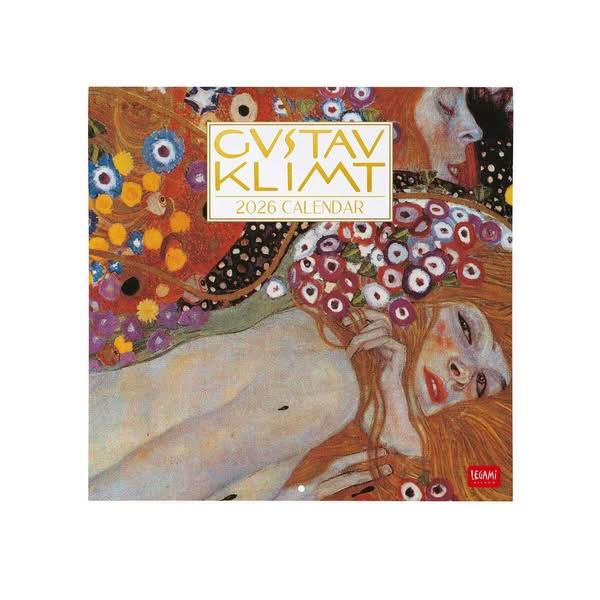 Legami 2026 Wall Calendar - Gustav Klimt - 30x29cm