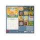 Legami 2026 Wall Calendar - Beer - 30x29cm