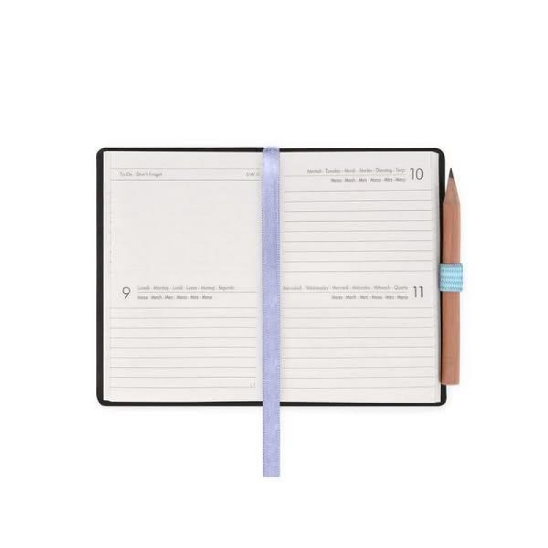 Legami 12-Month Diary - 2026 - Mini 2-Day Diary - Aura