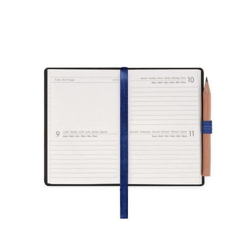 Legami 12-Month Diary - 2026 - Mini 2-Day Diary - Future Dusk