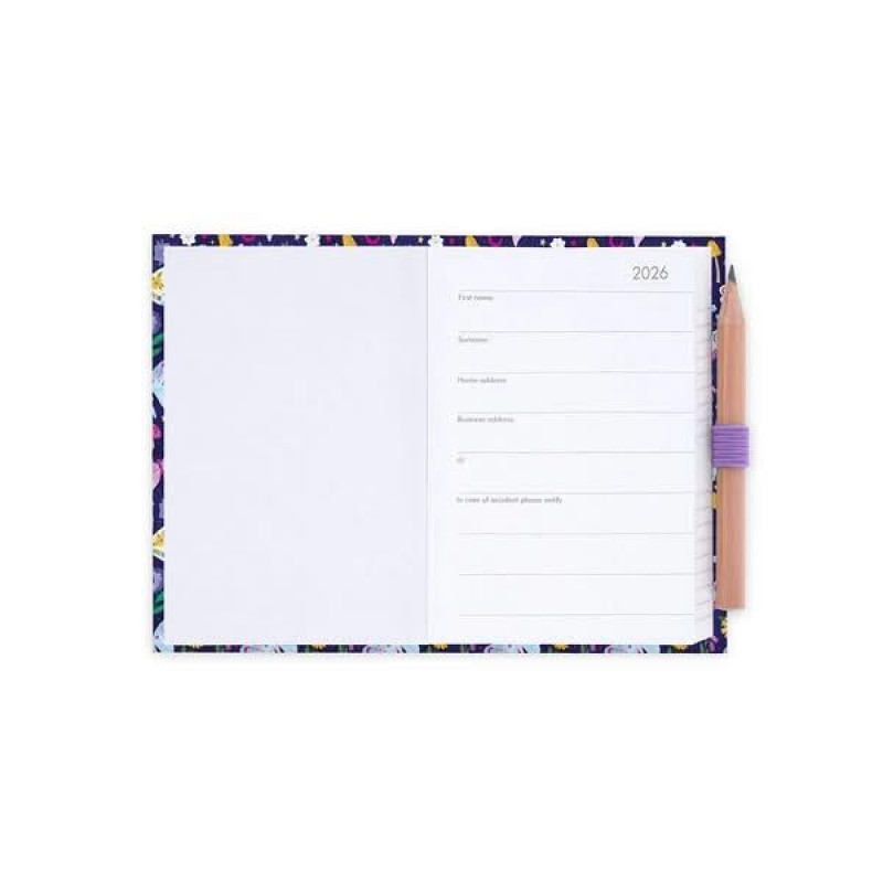 Legami 12-Month Diary - 2026 - Mini 2-Day Diary - Butterfly Legami 12-Month Diary - 2026 - Mini 2-Day Diary - Butterfly