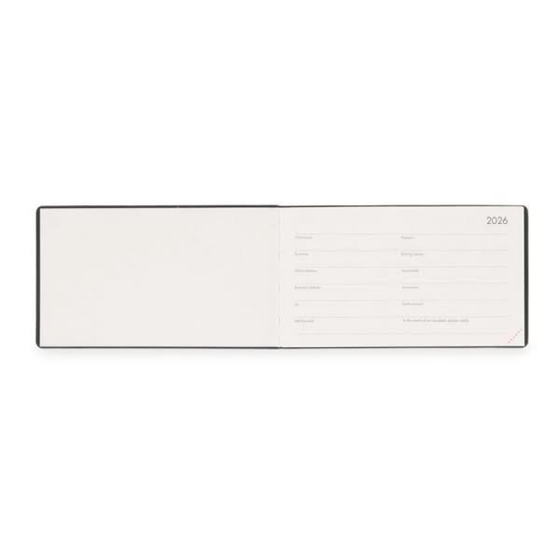 Legami 12-Month Diary - 2026 - Small Weekly Horizontal - Pastel Mint