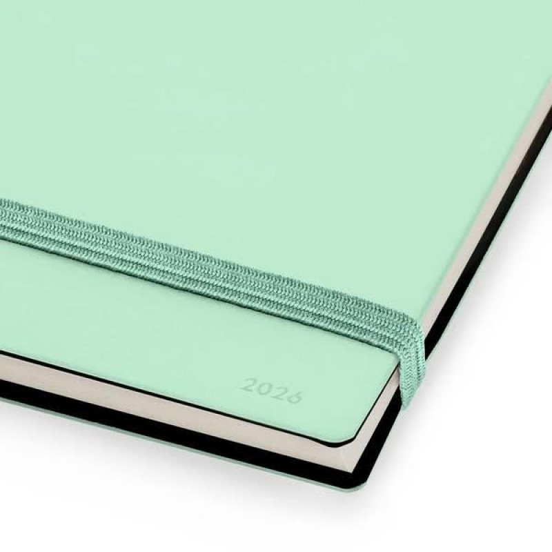 Legami 12-Month Diary - 2026 - Small Weekly Horizontal - Pastel Mint