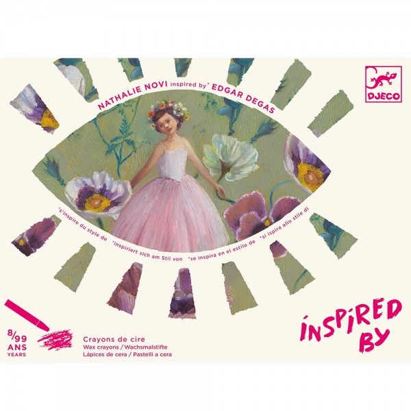 Djeco Inspired by Edgar Degas Ζωγραφίζω με κηρομπογιές Μπαλαρίνες Djeco Inspired by Edgar Degas Ζωγραφίζω με κηρομπογιές Μπαλαρίνες